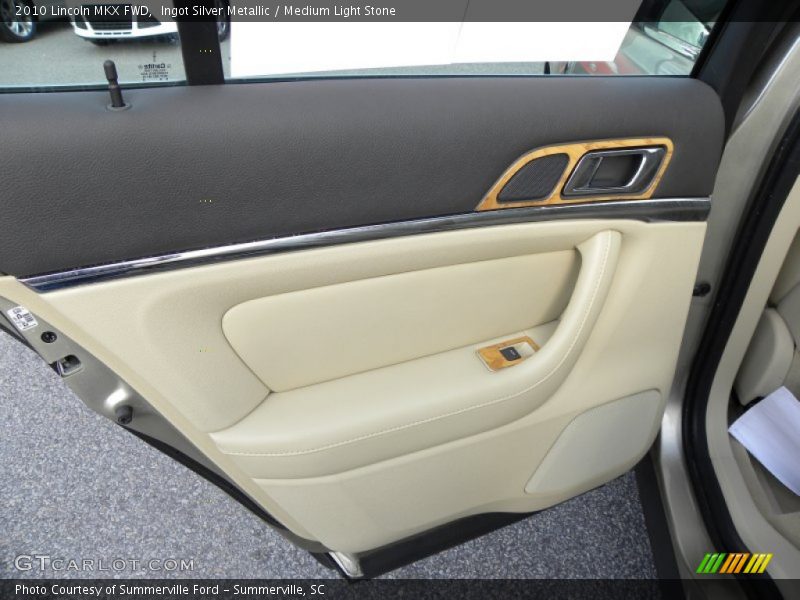 Ingot Silver Metallic / Medium Light Stone 2010 Lincoln MKX FWD