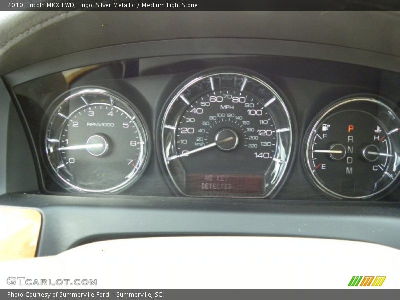 Ingot Silver Metallic / Medium Light Stone 2010 Lincoln MKX FWD