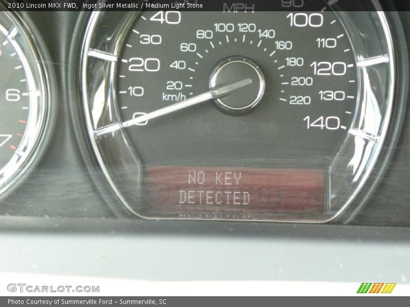 Ingot Silver Metallic / Medium Light Stone 2010 Lincoln MKX FWD