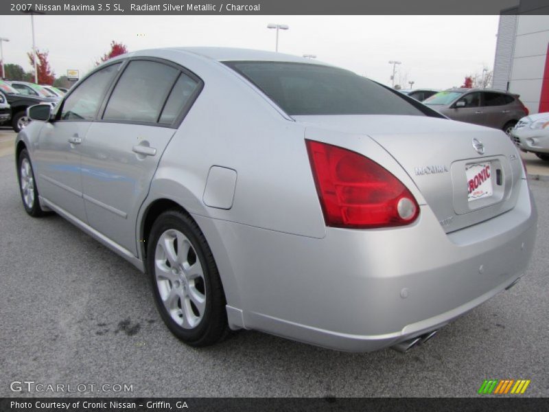 Radiant Silver Metallic / Charcoal 2007 Nissan Maxima 3.5 SL