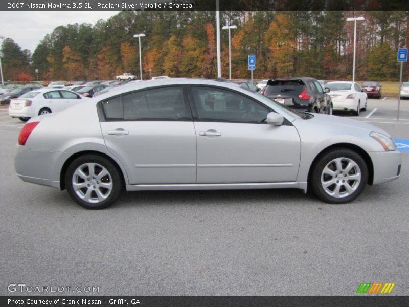 Radiant Silver Metallic / Charcoal 2007 Nissan Maxima 3.5 SL