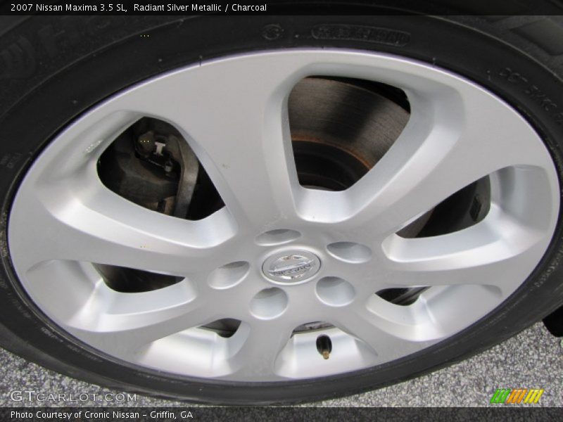 Radiant Silver Metallic / Charcoal 2007 Nissan Maxima 3.5 SL