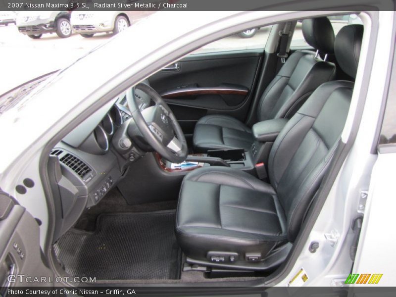 Radiant Silver Metallic / Charcoal 2007 Nissan Maxima 3.5 SL