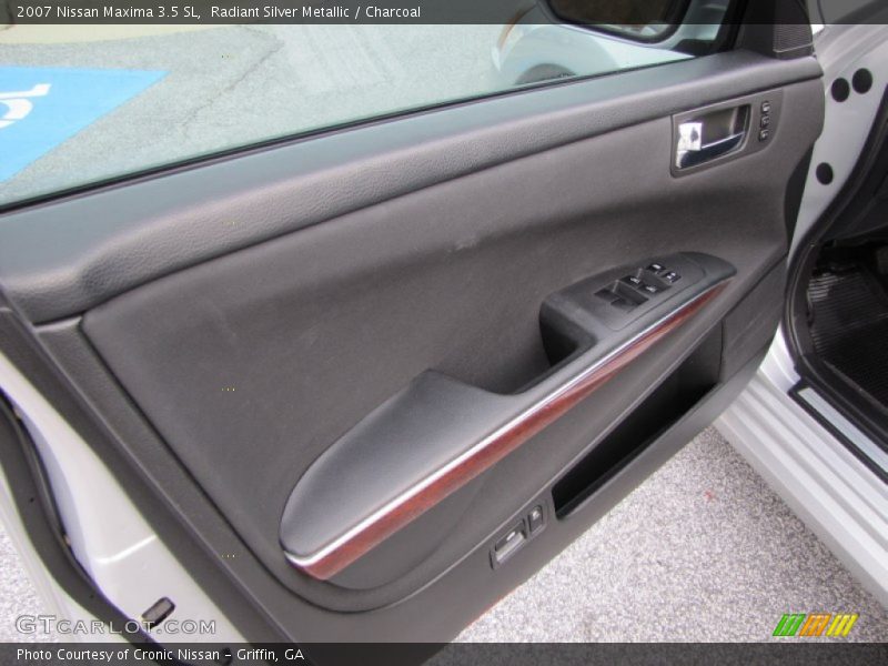 Radiant Silver Metallic / Charcoal 2007 Nissan Maxima 3.5 SL