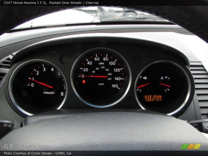Radiant Silver Metallic / Charcoal 2007 Nissan Maxima 3.5 SL