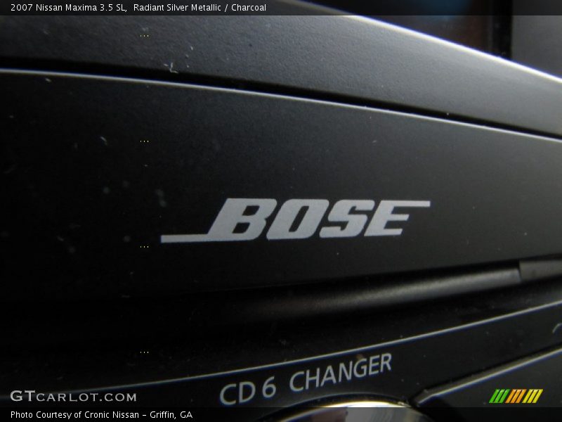 Radiant Silver Metallic / Charcoal 2007 Nissan Maxima 3.5 SL