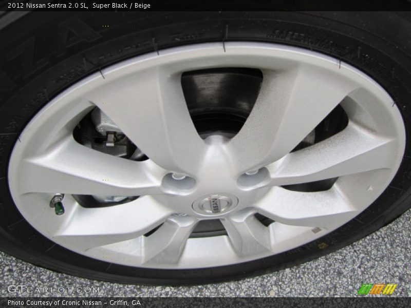 Super Black / Beige 2012 Nissan Sentra 2.0 SL