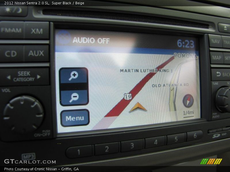 Super Black / Beige 2012 Nissan Sentra 2.0 SL