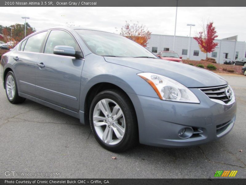Ocean Gray / Charcoal 2010 Nissan Altima 3.5 SR