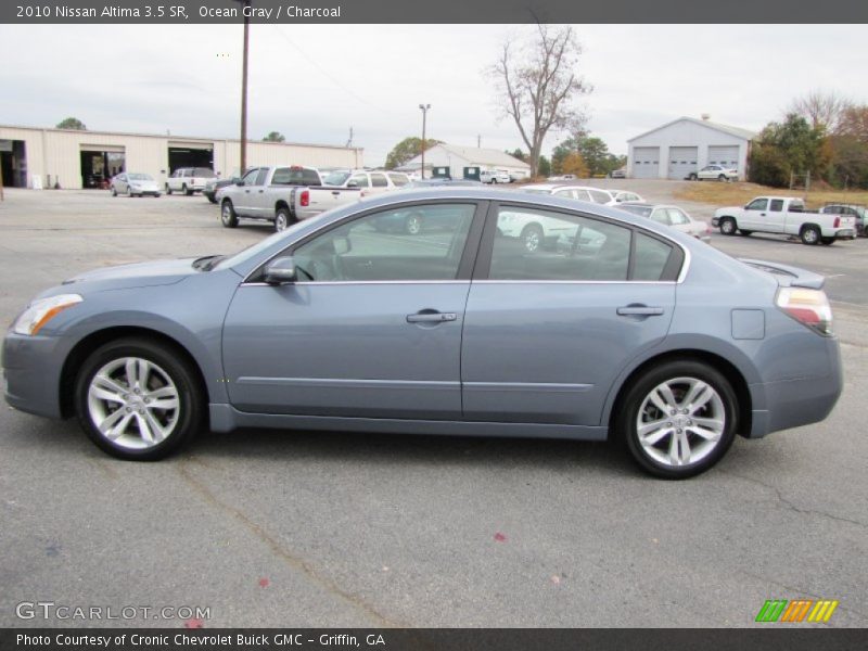 Ocean Gray / Charcoal 2010 Nissan Altima 3.5 SR