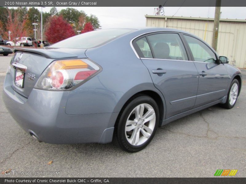 Ocean Gray / Charcoal 2010 Nissan Altima 3.5 SR
