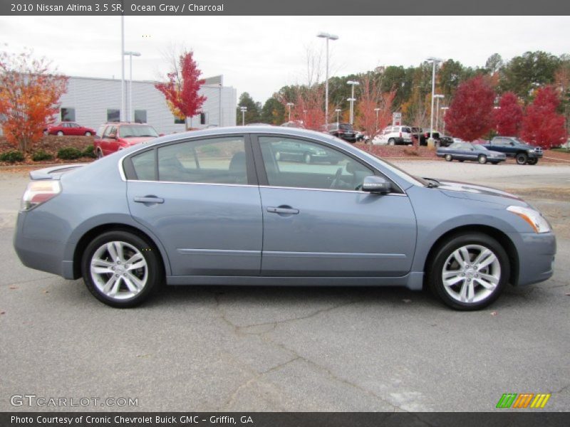 Ocean Gray / Charcoal 2010 Nissan Altima 3.5 SR