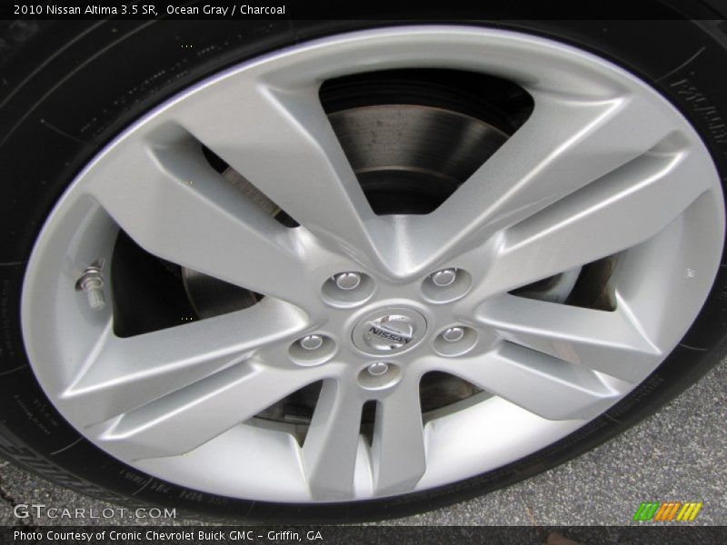 Ocean Gray / Charcoal 2010 Nissan Altima 3.5 SR