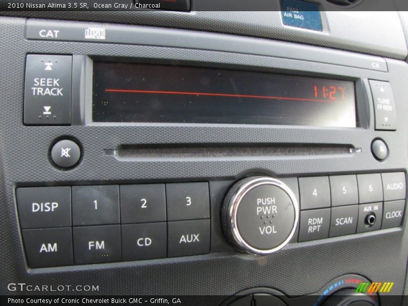 Ocean Gray / Charcoal 2010 Nissan Altima 3.5 SR