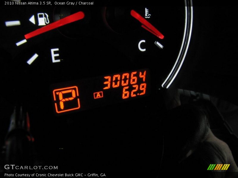 Ocean Gray / Charcoal 2010 Nissan Altima 3.5 SR