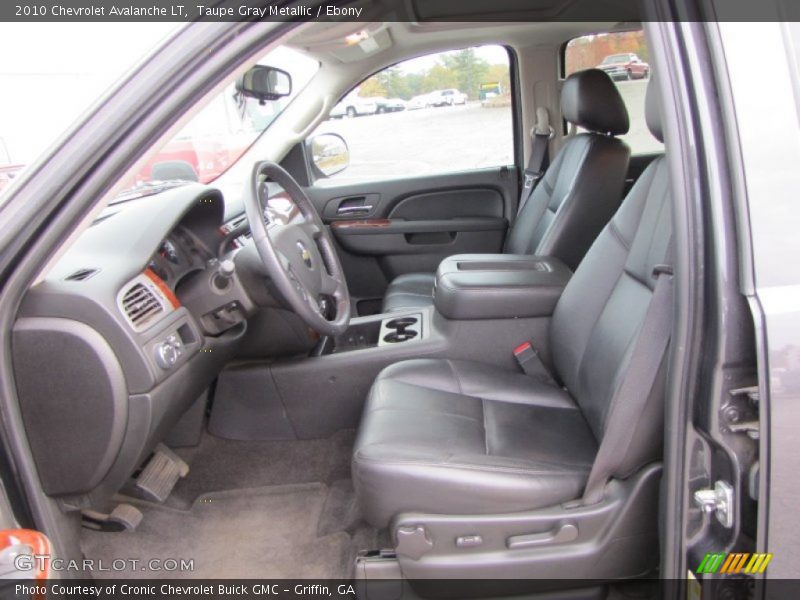  2010 Avalanche LT Ebony Interior