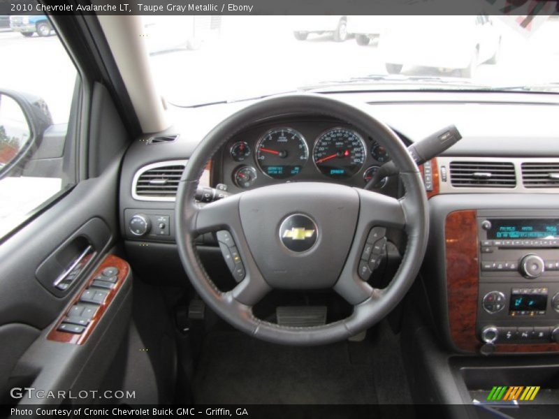 Taupe Gray Metallic / Ebony 2010 Chevrolet Avalanche LT