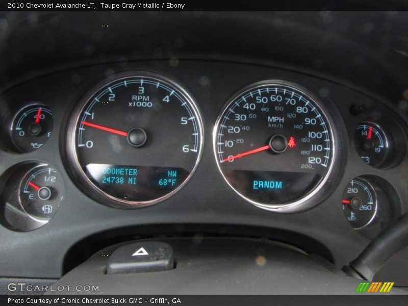  2010 Avalanche LT LT Gauges