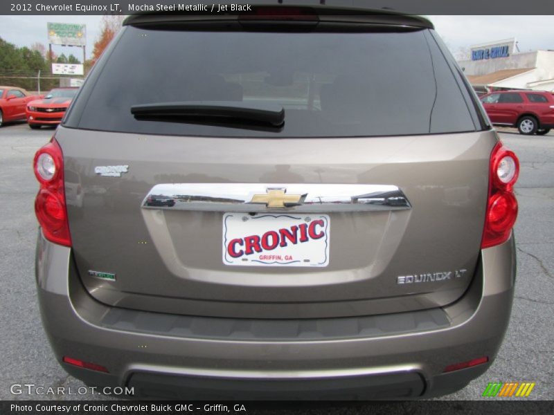 Mocha Steel Metallic / Jet Black 2012 Chevrolet Equinox LT