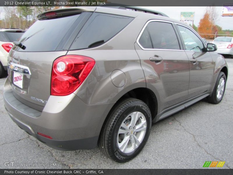 Mocha Steel Metallic / Jet Black 2012 Chevrolet Equinox LT