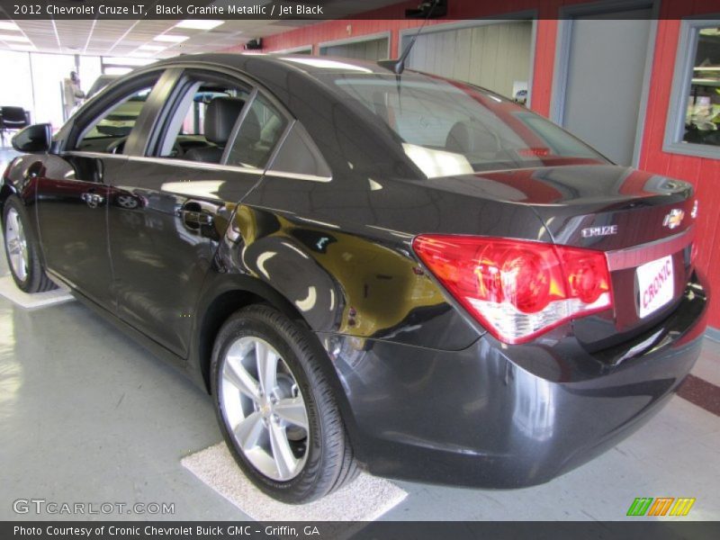 Black Granite Metallic / Jet Black 2012 Chevrolet Cruze LT