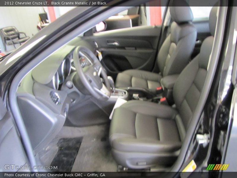 Black Granite Metallic / Jet Black 2012 Chevrolet Cruze LT