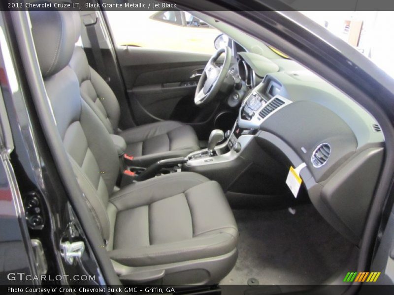 Black Granite Metallic / Jet Black 2012 Chevrolet Cruze LT