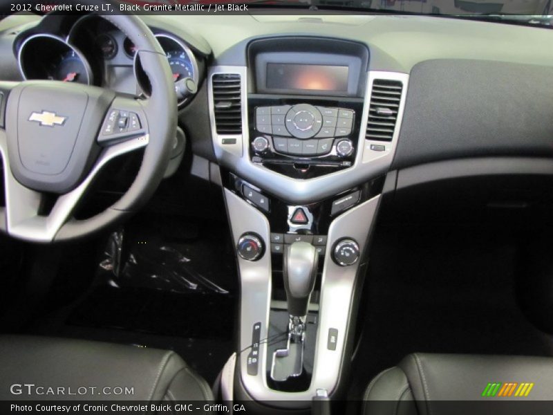 Black Granite Metallic / Jet Black 2012 Chevrolet Cruze LT