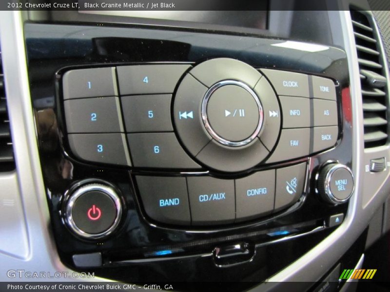 Black Granite Metallic / Jet Black 2012 Chevrolet Cruze LT