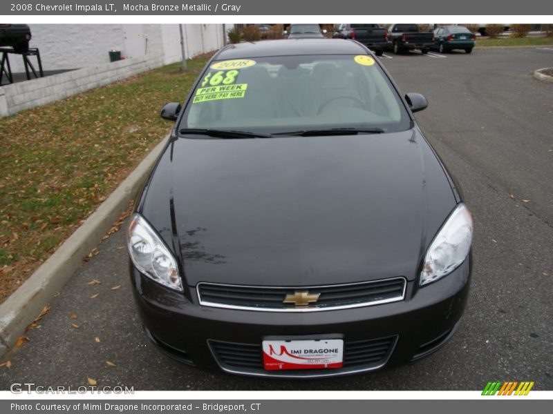 Mocha Bronze Metallic / Gray 2008 Chevrolet Impala LT