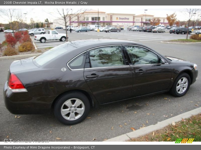 Mocha Bronze Metallic / Gray 2008 Chevrolet Impala LT