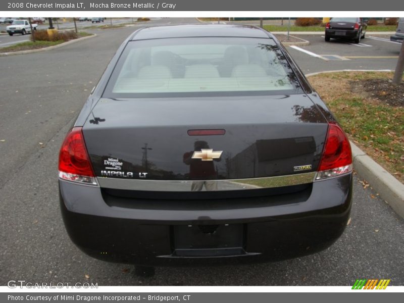 Mocha Bronze Metallic / Gray 2008 Chevrolet Impala LT
