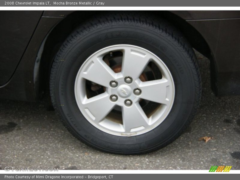 Mocha Bronze Metallic / Gray 2008 Chevrolet Impala LT