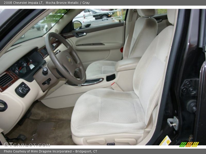 Mocha Bronze Metallic / Gray 2008 Chevrolet Impala LT