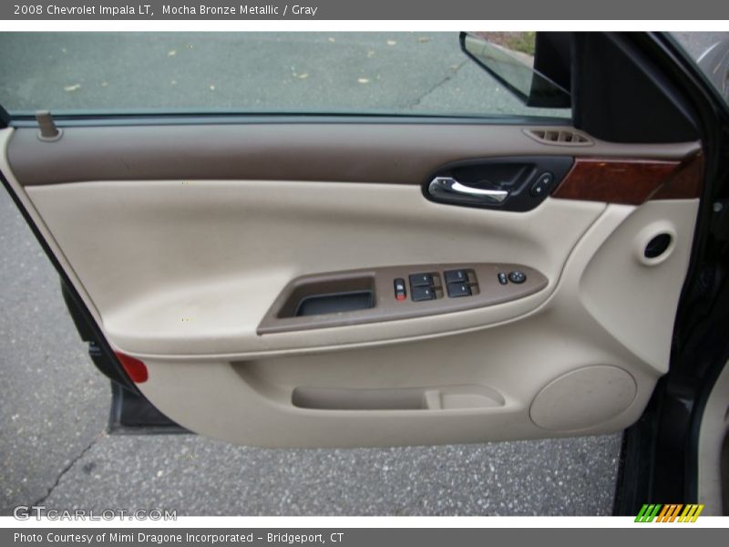 Mocha Bronze Metallic / Gray 2008 Chevrolet Impala LT