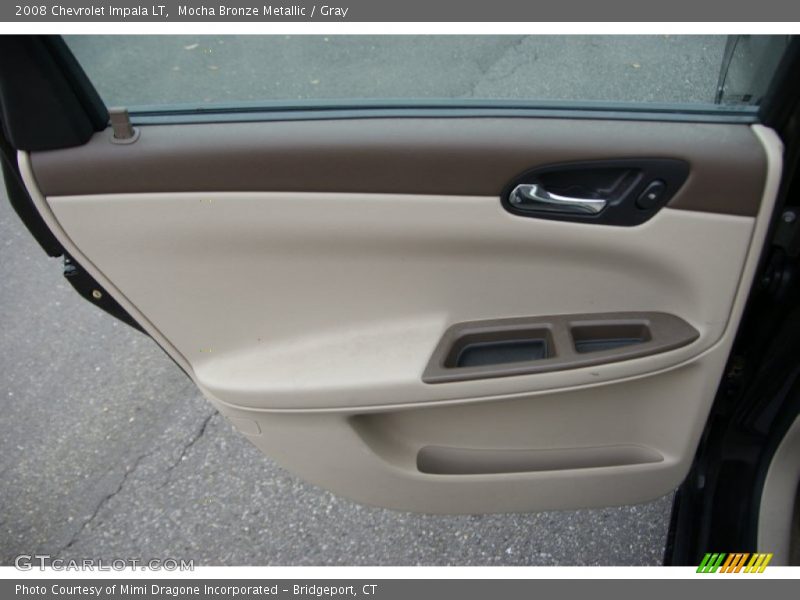 Mocha Bronze Metallic / Gray 2008 Chevrolet Impala LT