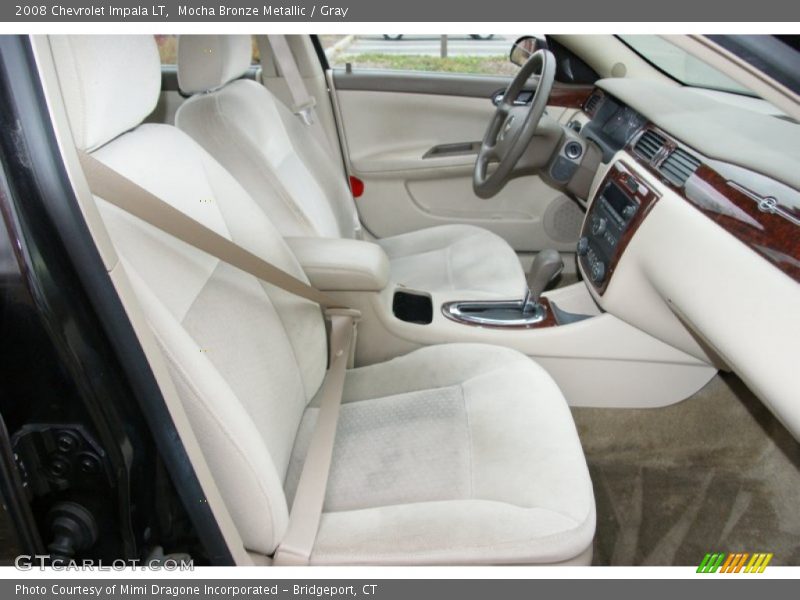 Mocha Bronze Metallic / Gray 2008 Chevrolet Impala LT