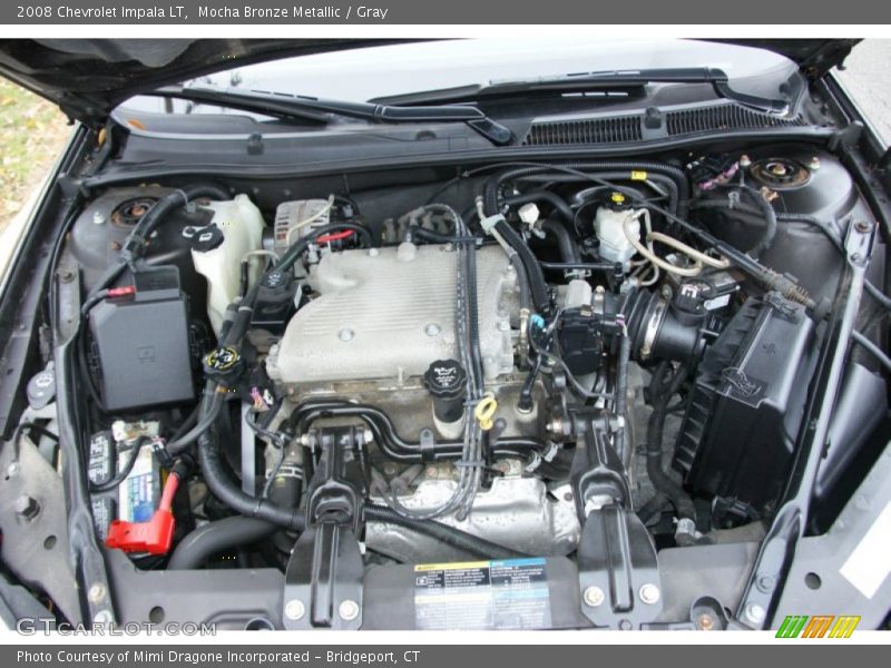 Mocha Bronze Metallic / Gray 2008 Chevrolet Impala LT