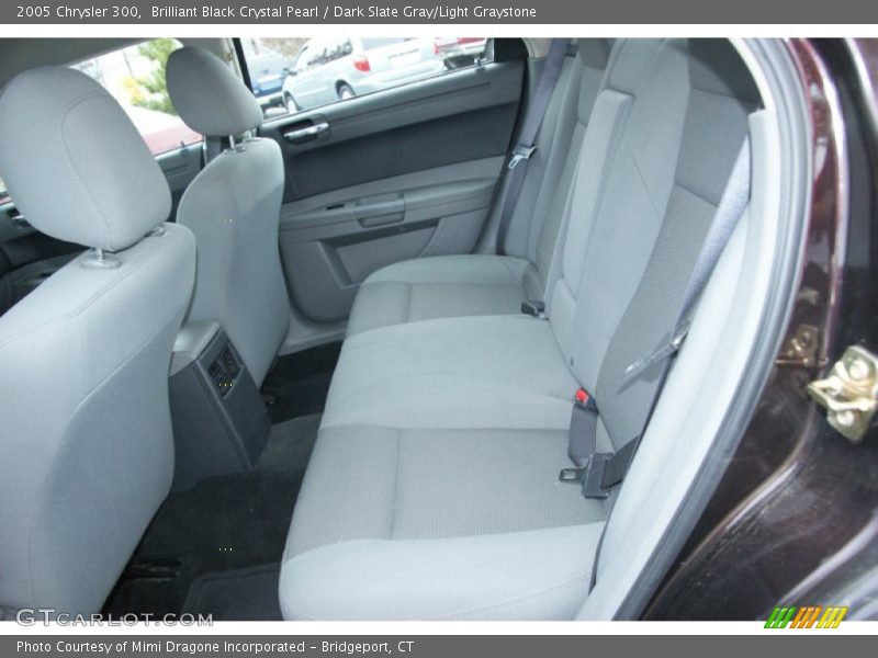 Brilliant Black Crystal Pearl / Dark Slate Gray/Light Graystone 2005 Chrysler 300