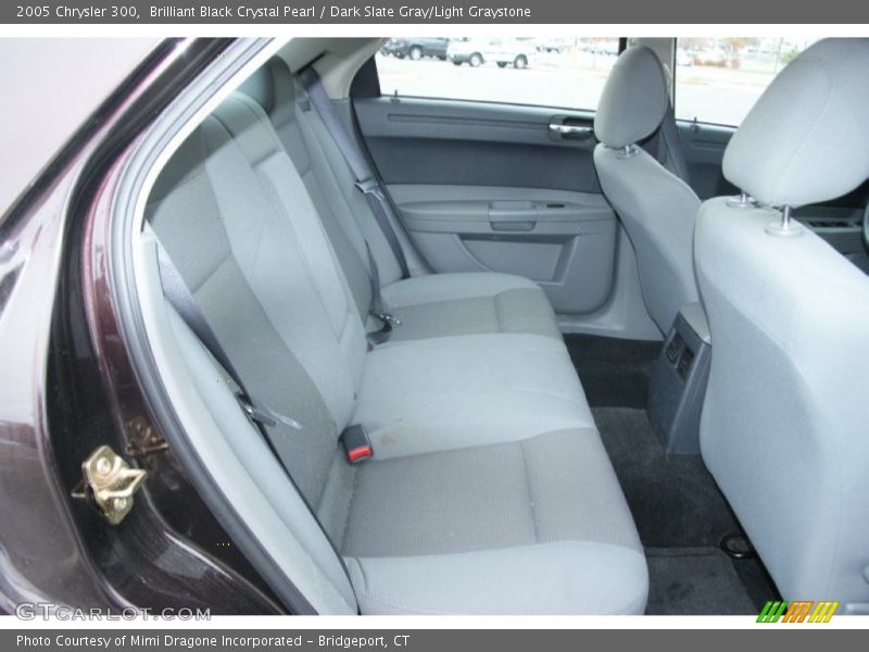 Brilliant Black Crystal Pearl / Dark Slate Gray/Light Graystone 2005 Chrysler 300