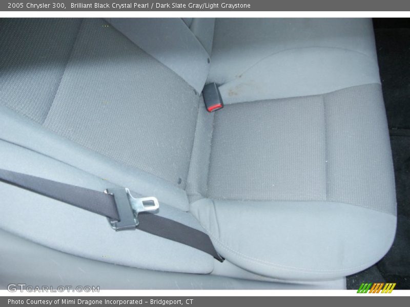 Brilliant Black Crystal Pearl / Dark Slate Gray/Light Graystone 2005 Chrysler 300