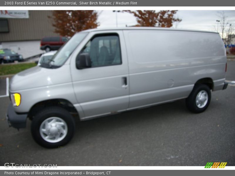 Silver Birch Metallic / Medium Flint 2003 Ford E Series Van E250 Commercial