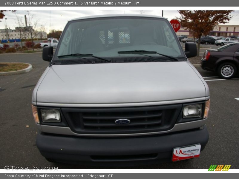 Silver Birch Metallic / Medium Flint 2003 Ford E Series Van E250 Commercial