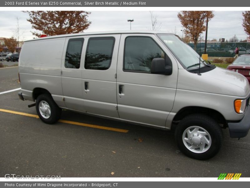Silver Birch Metallic / Medium Flint 2003 Ford E Series Van E250 Commercial