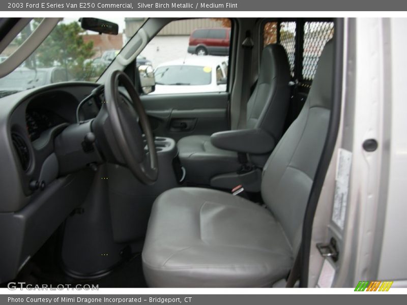 Silver Birch Metallic / Medium Flint 2003 Ford E Series Van E250 Commercial