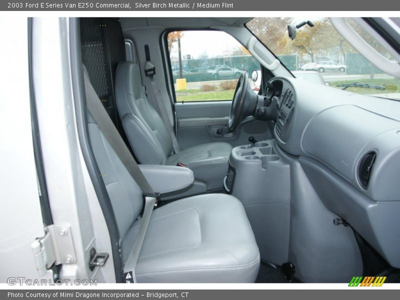 Silver Birch Metallic / Medium Flint 2003 Ford E Series Van E250 Commercial