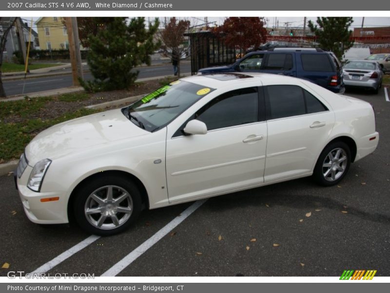 White Diamond / Cashmere 2007 Cadillac STS 4 V6 AWD