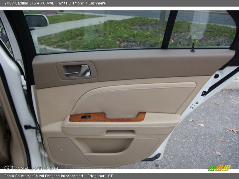 White Diamond / Cashmere 2007 Cadillac STS 4 V6 AWD