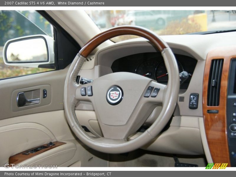 White Diamond / Cashmere 2007 Cadillac STS 4 V6 AWD