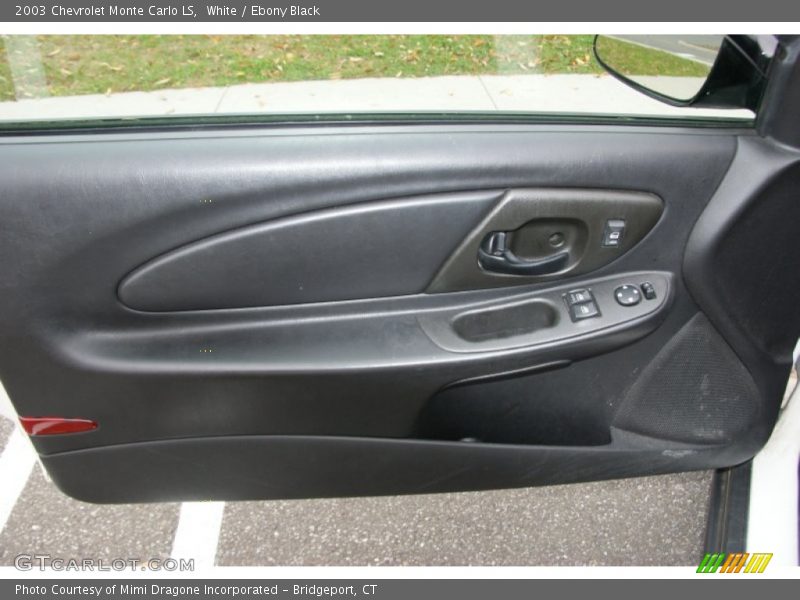 White / Ebony Black 2003 Chevrolet Monte Carlo LS